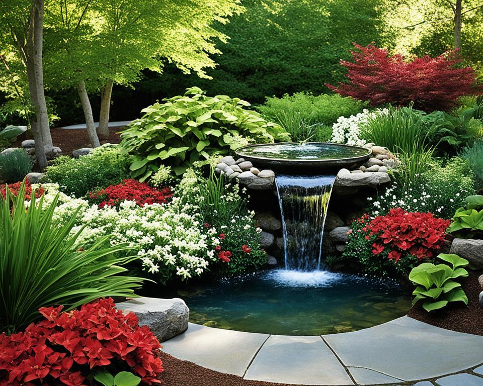 Calming water feature