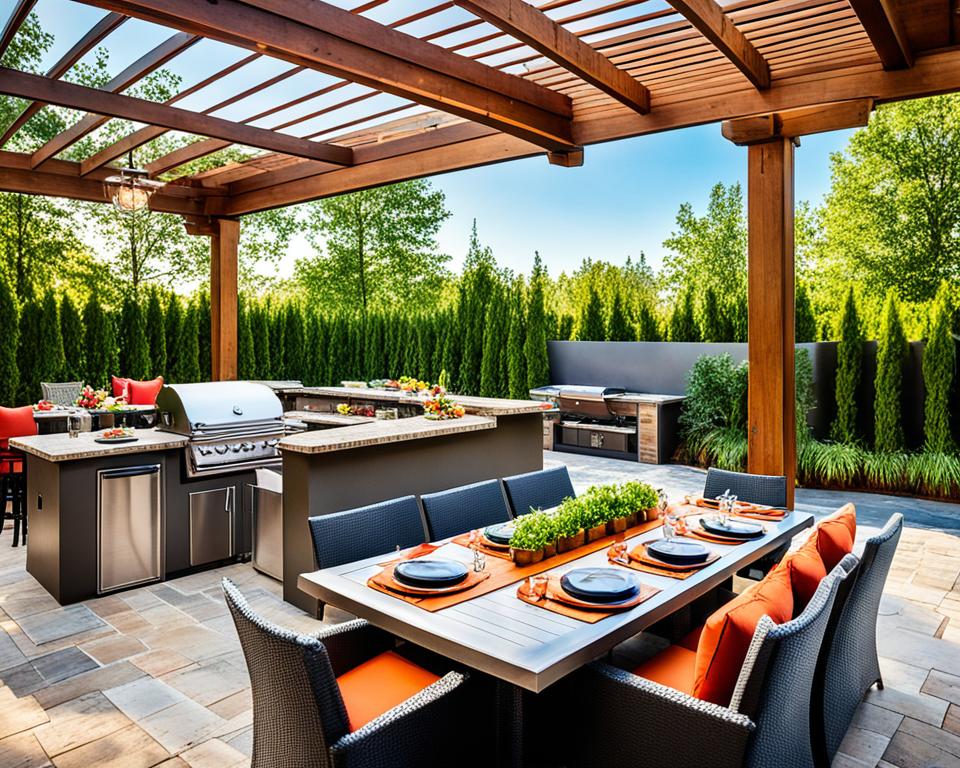 backyard kitchen remodels