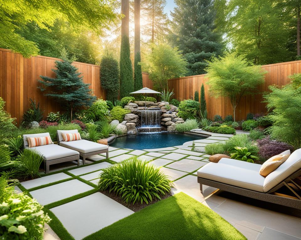 backyard oasis