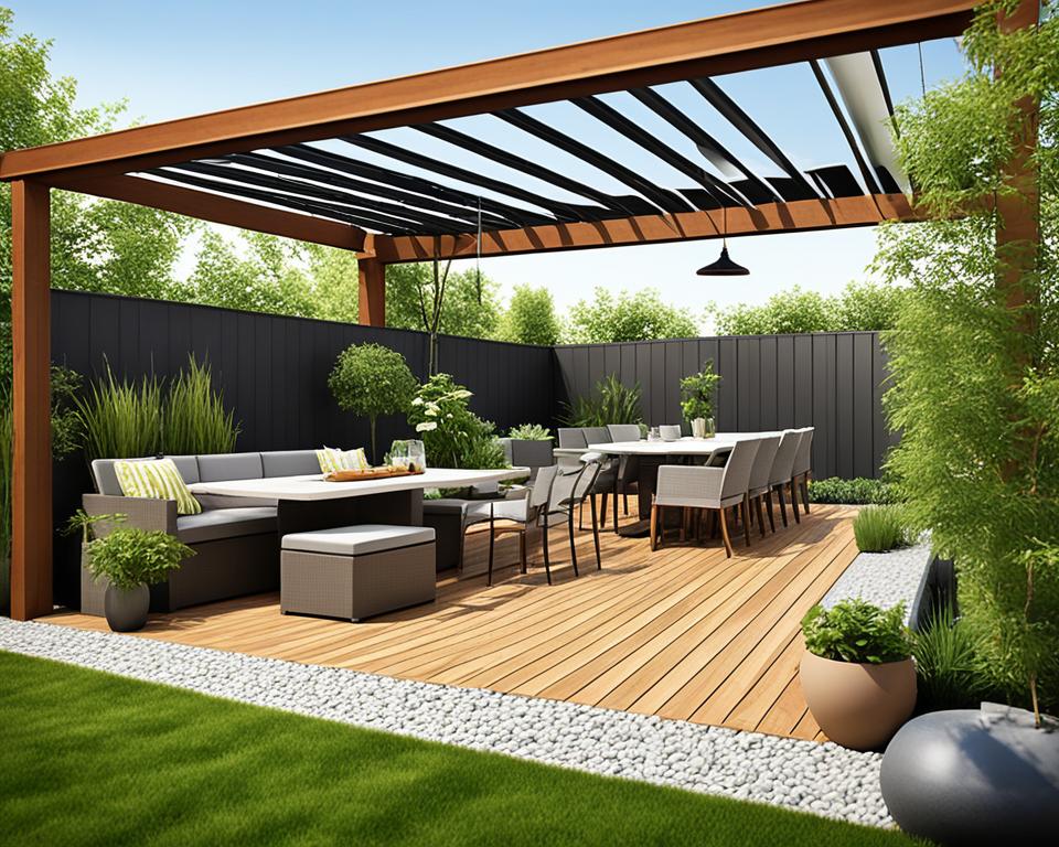 eco-friendly patio elements