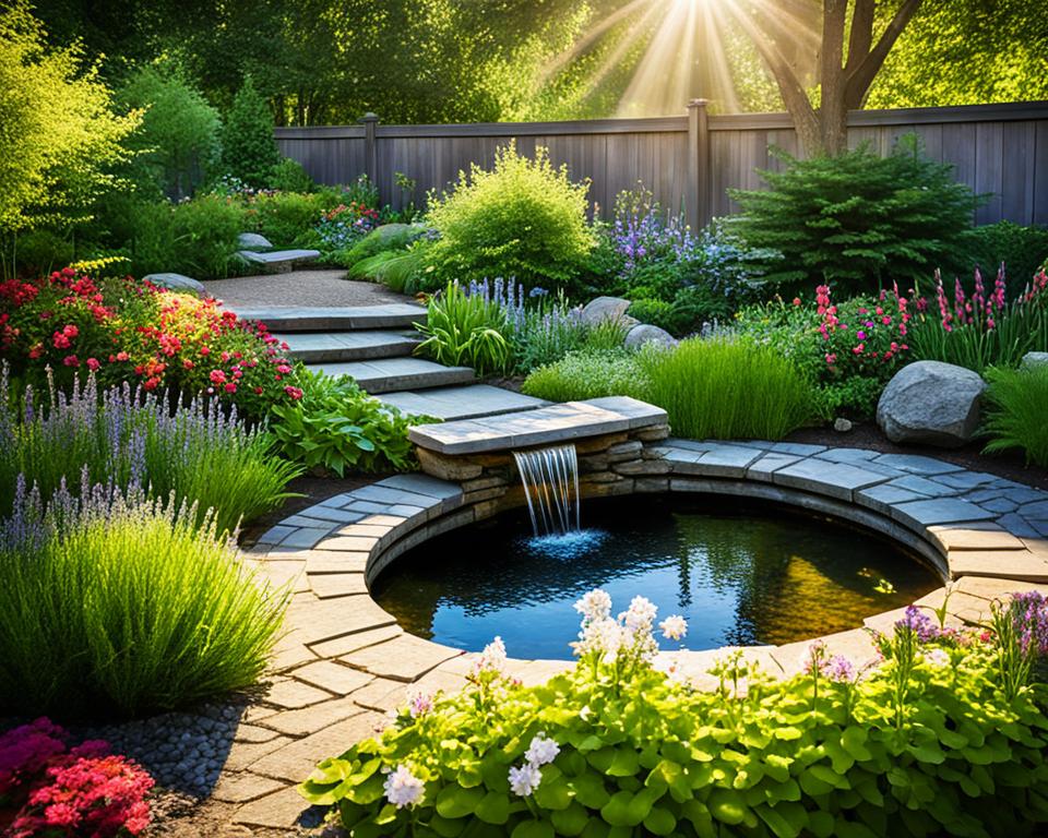 garden fountains