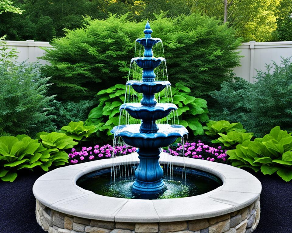 garden fountains