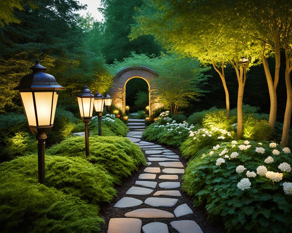 garden path illumination