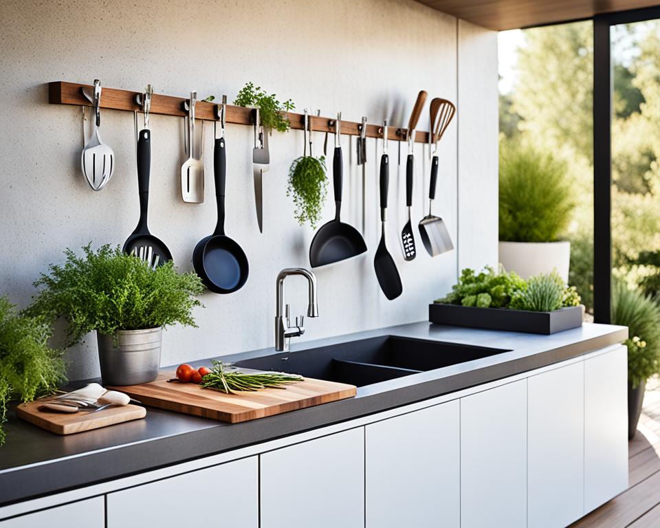 outdoor kitchen accessories