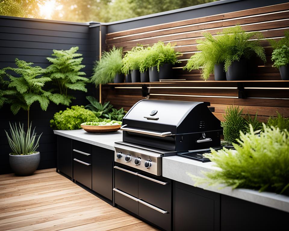 outdoor kitchen design