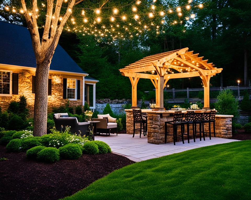 outdoor party lights