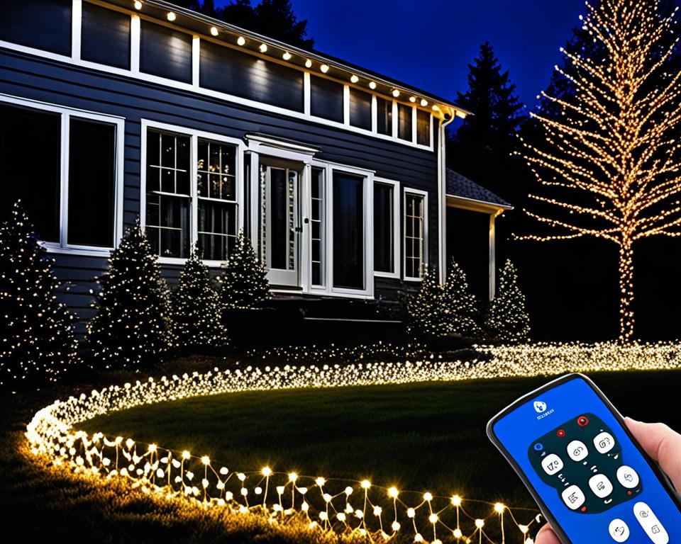 outdoor string lights 800led/330ft with remote