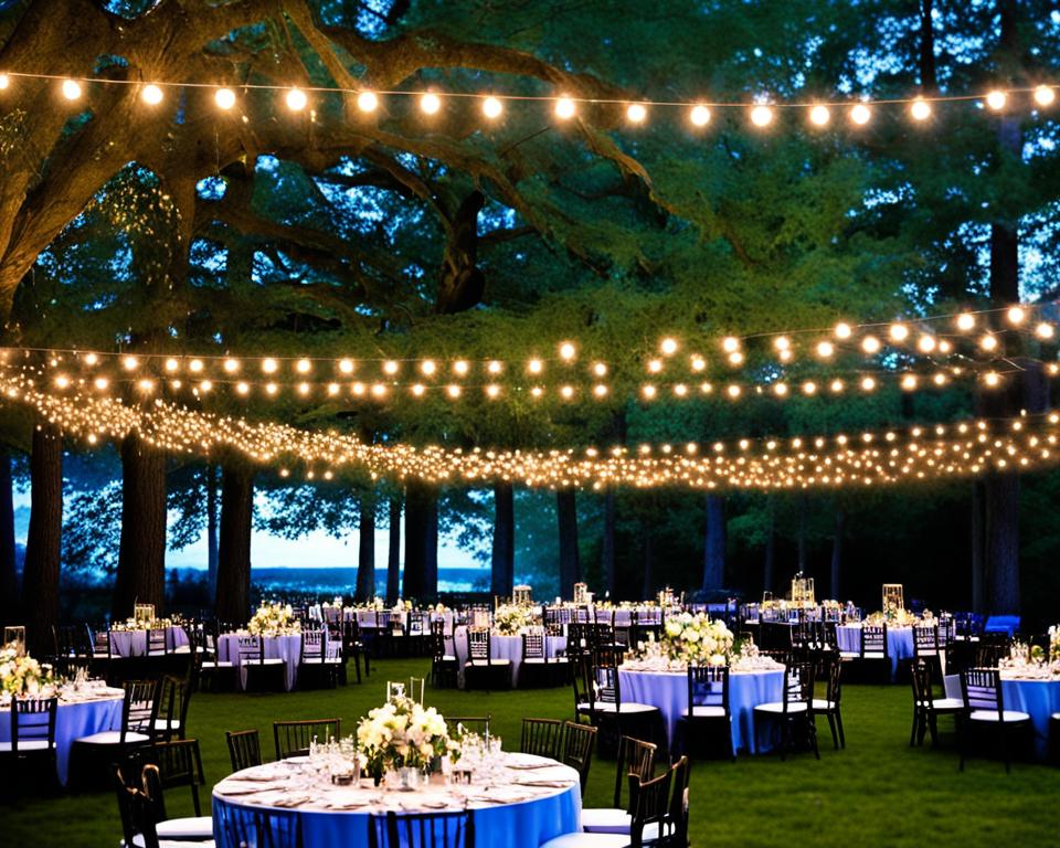 outdoor string lights