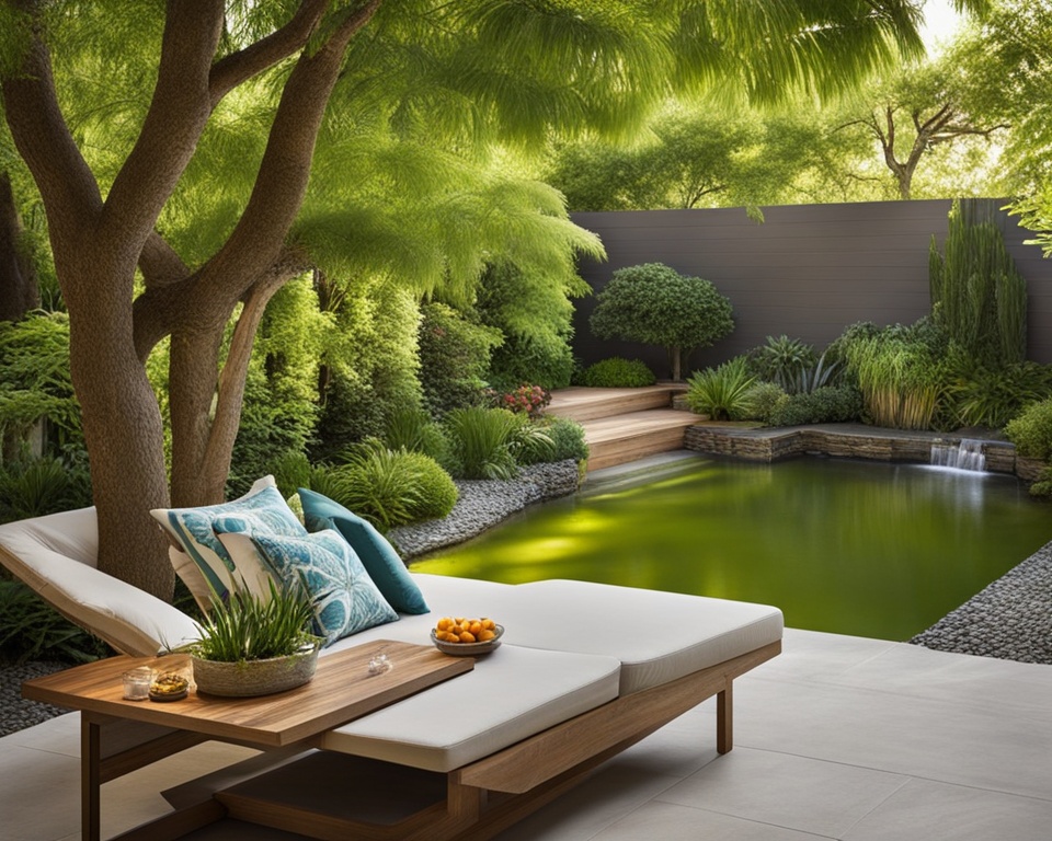 serene backyard retreat