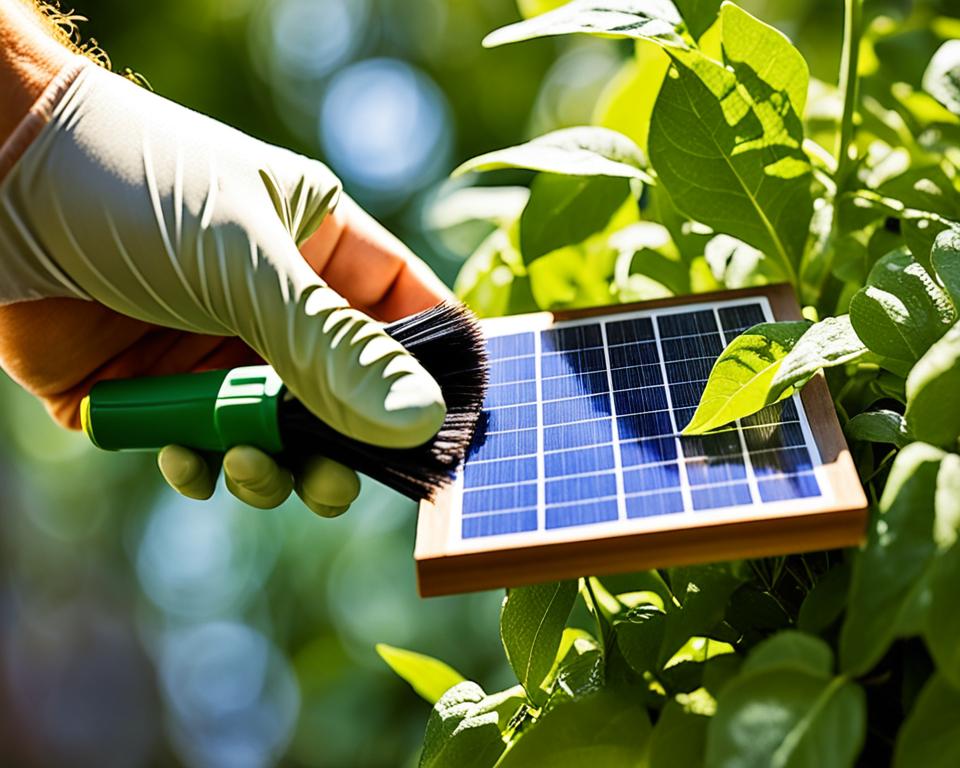 solar deck lights maintenance