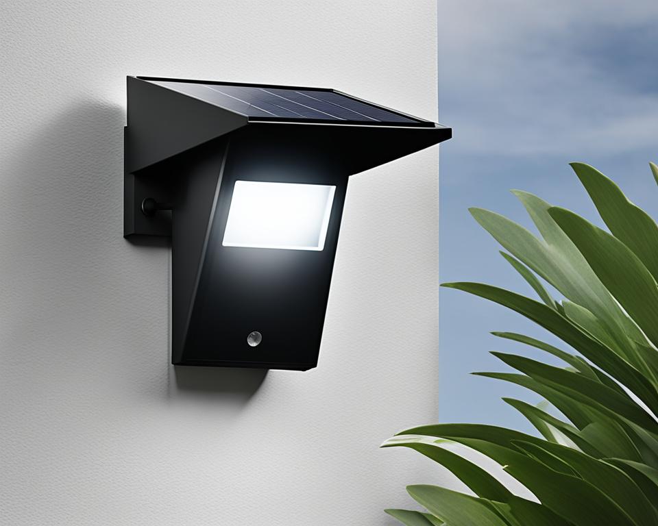 solar wall lamp outdoor lighting