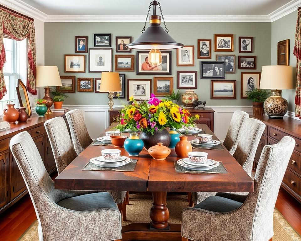 Personalized dining room decor