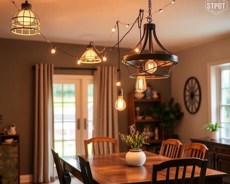 budget-friendly dining room lighting