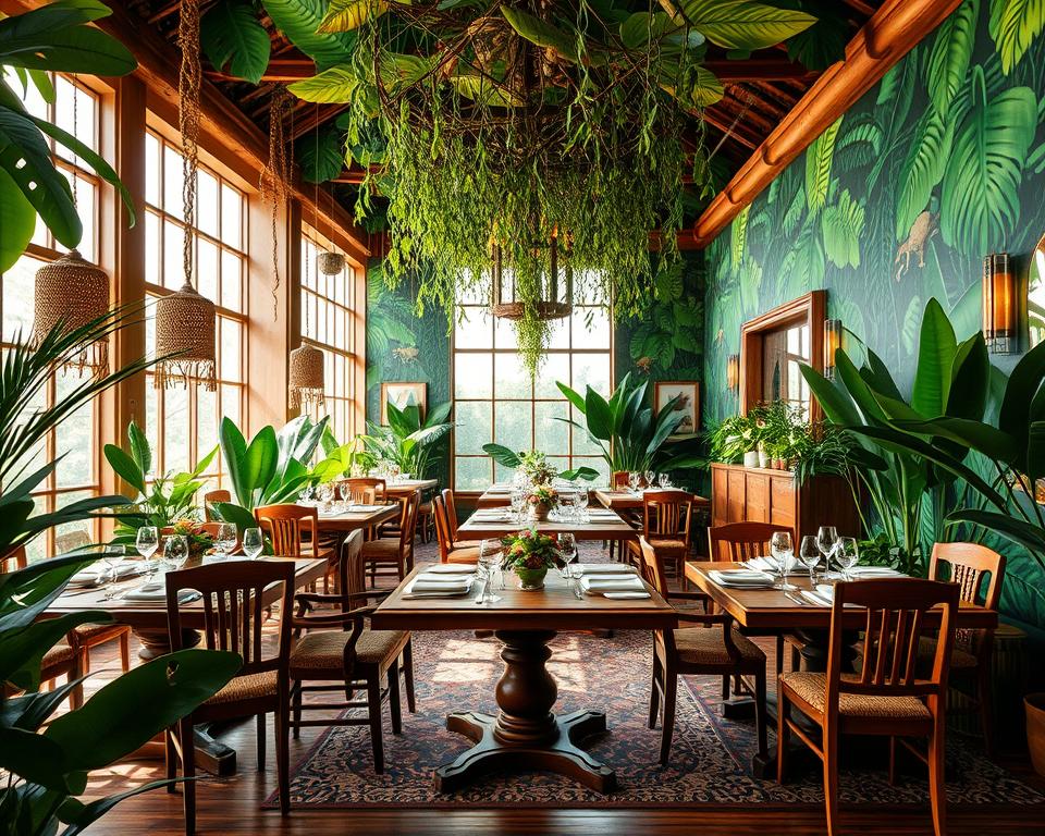 Jungle-Inspired Dining Room Decor: Wild & Stylish