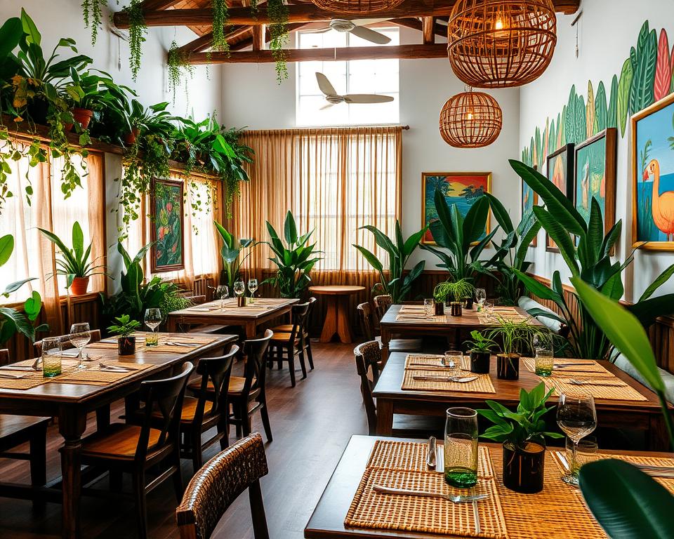 sustainable dining room decor